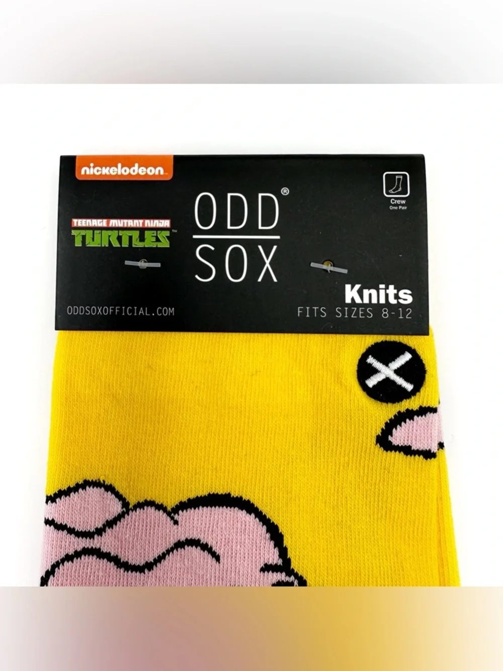 Odd Sox TMNT Crew Socks Bundle 4 Pairs Teenage Mutant Ninja Turtles Krang